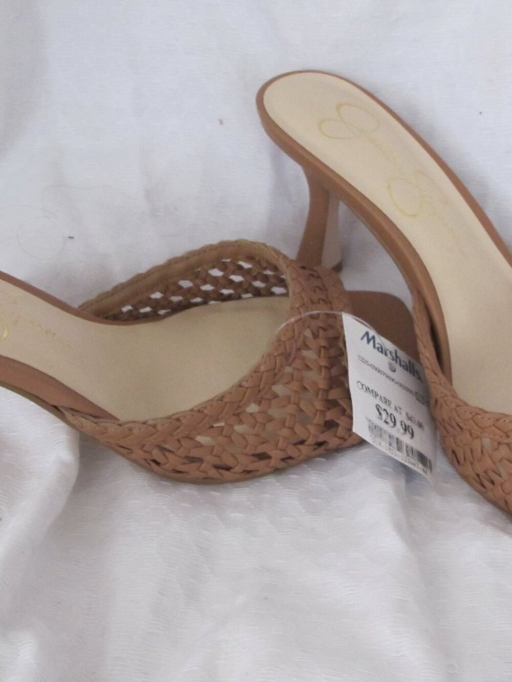 NWT - Jessica Simpson Open Back Heels - 6.5